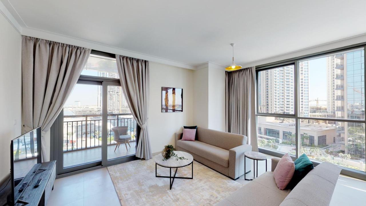 Lux Bnb Dubai Creek Residences Harbour Views Eksteriør billede